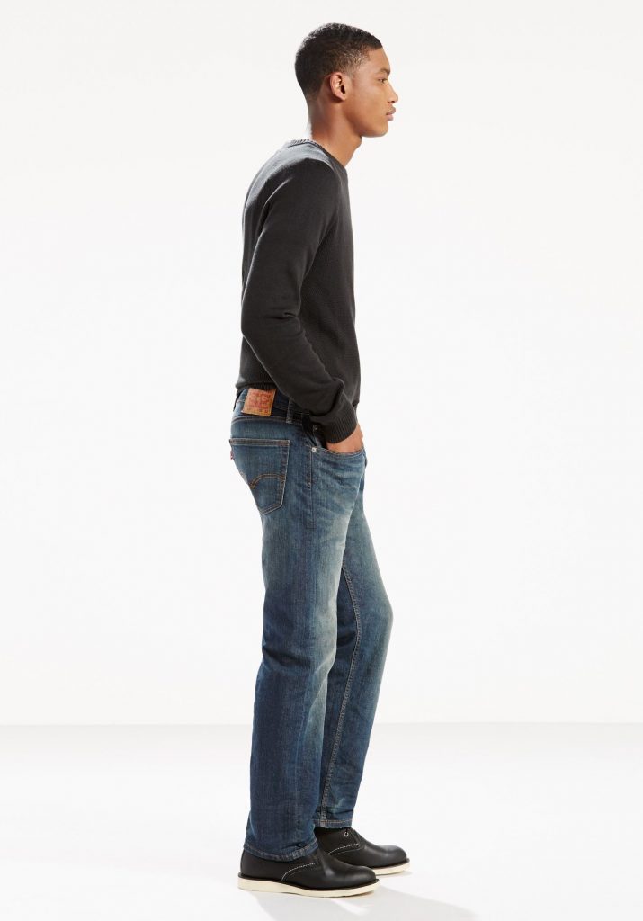 Quần jeans nam Levis 505 LV-US-J02 Regular Fit Stretch Jea